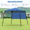 7 x 7 Feet Sland Adjustable Portable Canopy Tent with Backpack